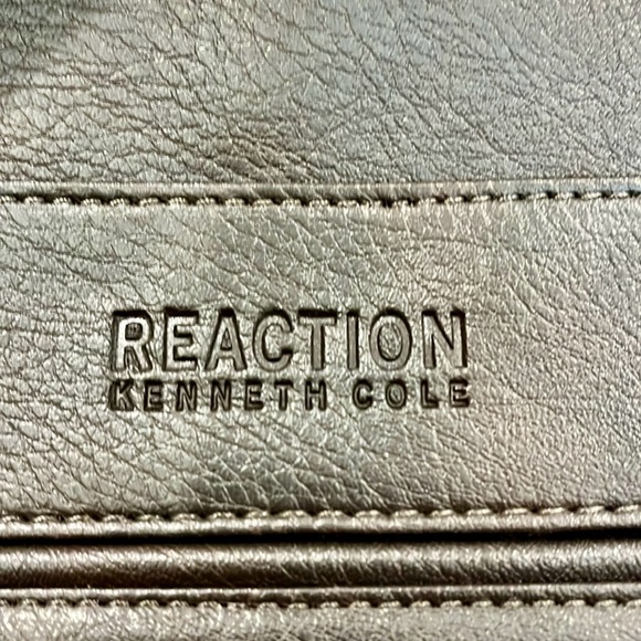 Laptop Bag Leather Kennith Cole Reaction w inside component pockets efficient - Picture 6 of 8